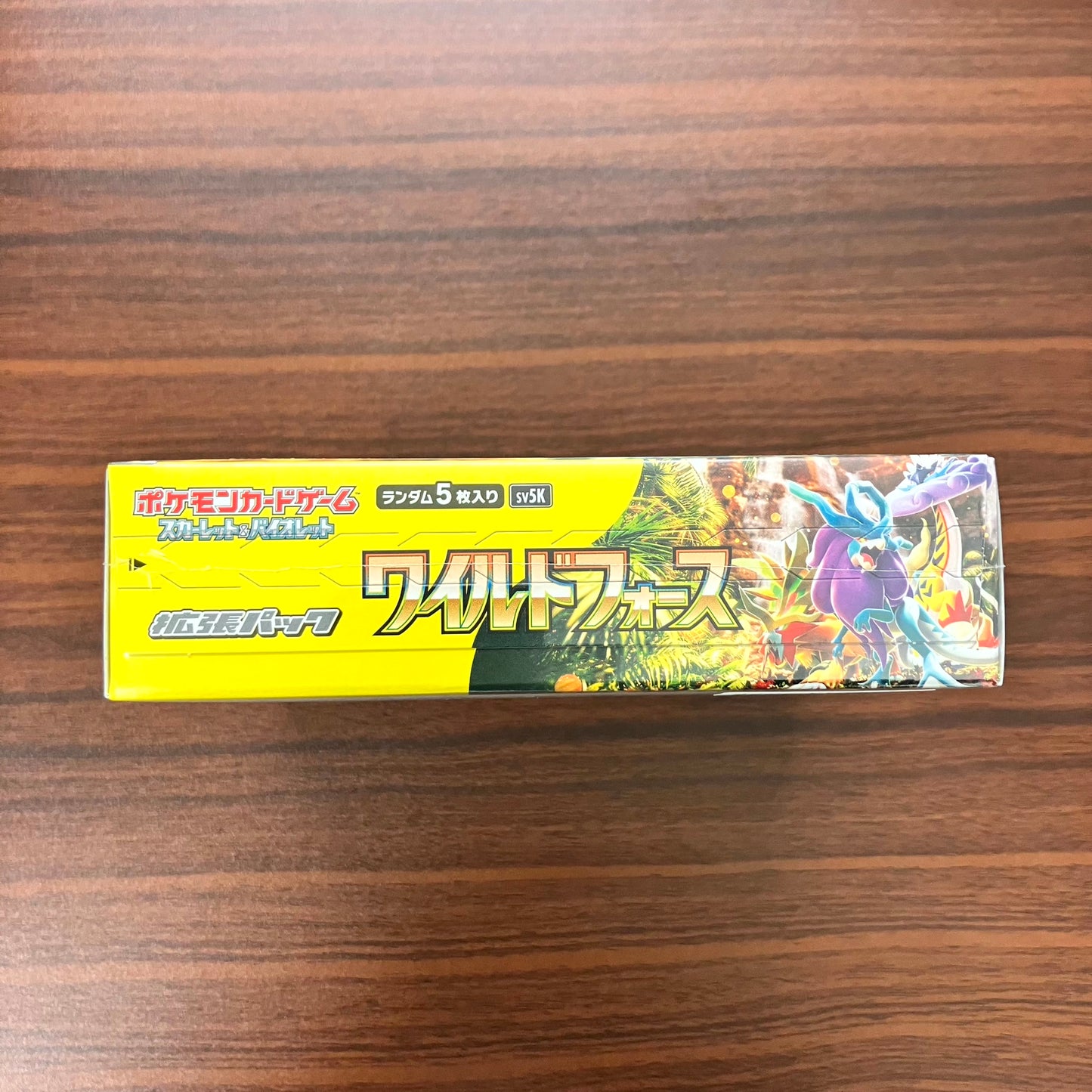 Pokemon Card Wild Force Booster Box Japanese SV5K With Shrink Wrap