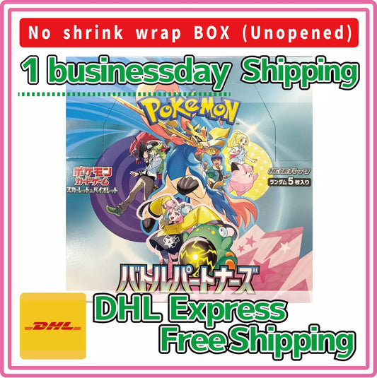 battle partners booster box retail Pokmon Case - sv9 - - 12 Boxes Cards vary by pack Opening a Pokmon Battle Partners