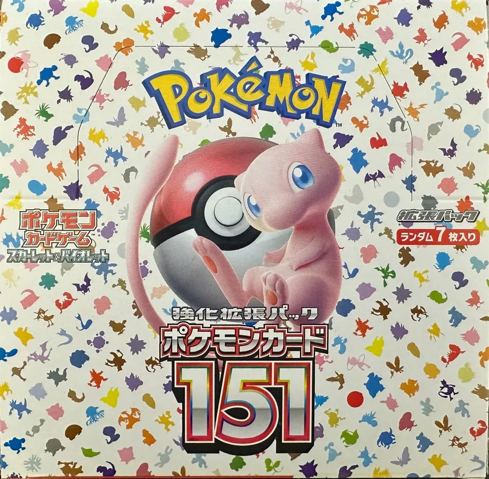 Pokemon Card 151 Booster Box Japanese SV2a No Shrink Wrap BRAVE STORE Pokemon Card 151 Booster Box Japanese SV2a No Shrink Wrap BRAVE STORE