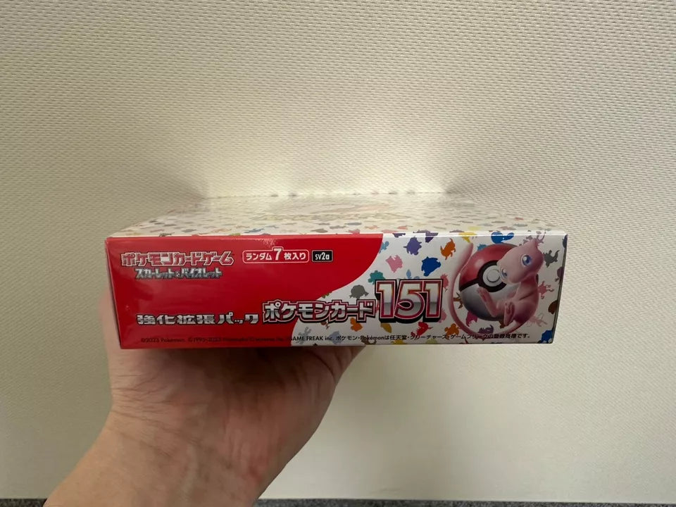 Pokemon Card 151 Booster Box Japanese SV2a With Shrink Wrap Sealed